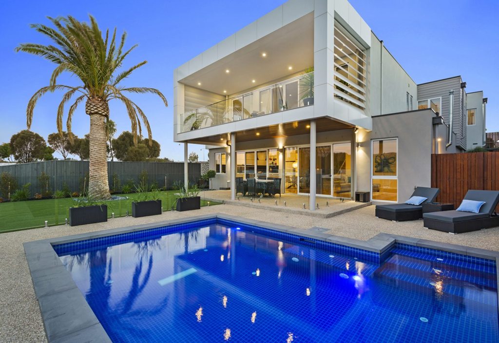 architecturally designed home Melbourne exterior