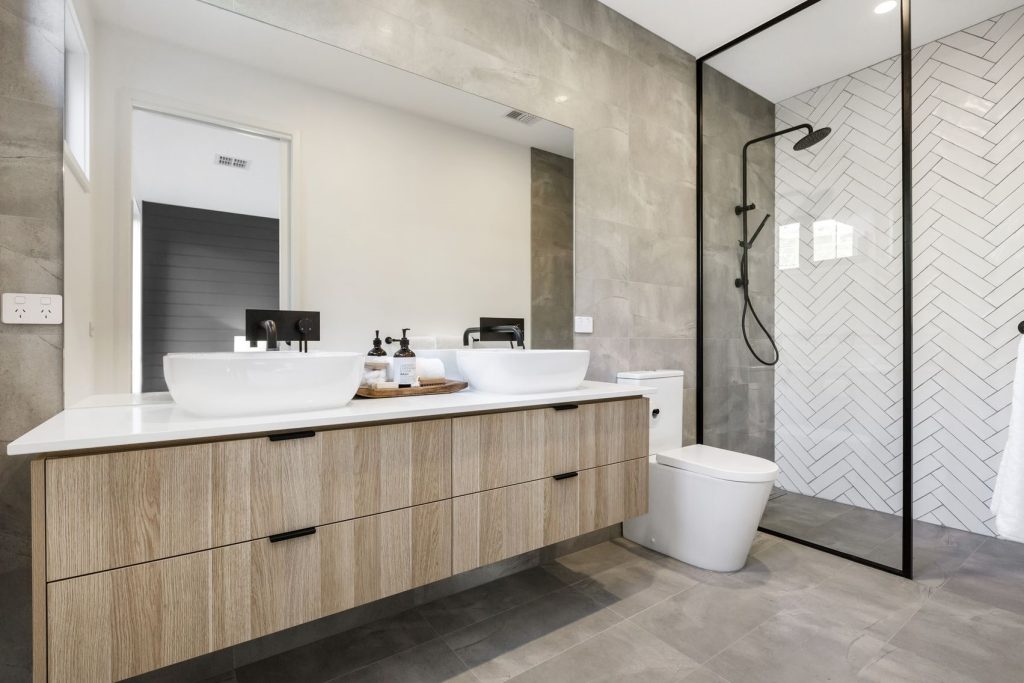 Luxury custom home interior in Melbourne